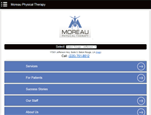 Tablet Screenshot of moreaupt.com